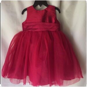 2T Holiday Red tutu Dress